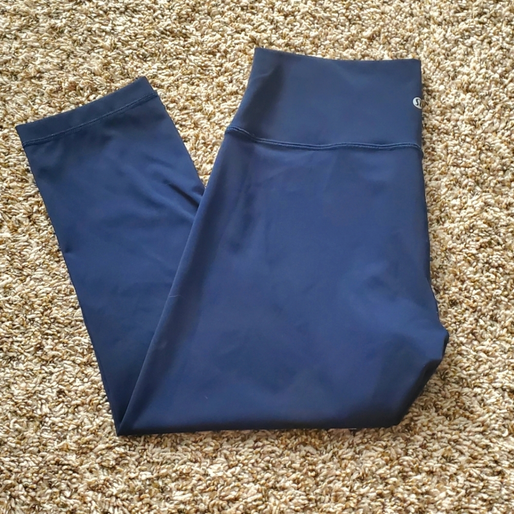 lululemon athletica Navy Blue Leggings